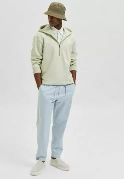 Selected Homme SLIMTAPERED NEWTON - Pantalon Classique - Blue Fog -Selected Homme Soldes Boutique 4c595b456fd141b79f1805eef4593ad8