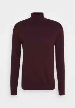 Selected Homme SLHBERG ROLL NECK - Pullover - Winetasting Melange -Selected Homme Soldes Boutique 4c79ea5bf2c44cfb96b90794a6742730