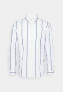 Selected Homme SLHREGHJALTE - Chemise - Blue Fog/stripes -Selected Homme Soldes Boutique 4cab42d382554dff813f71305238cb94
