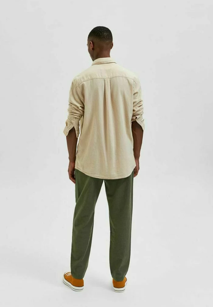 Selected Homme SLHSLIMNICO - Chemise - Oatmeal 3 Selected Homme SLHSLIMNICO - Chemise - Oatmeal – Image 3