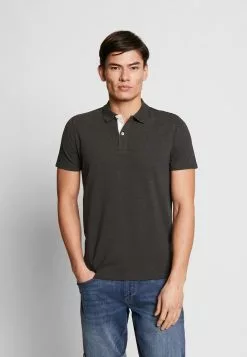 Selected Homme SLHLUKE SLIM FIT - Polo - Anthracite