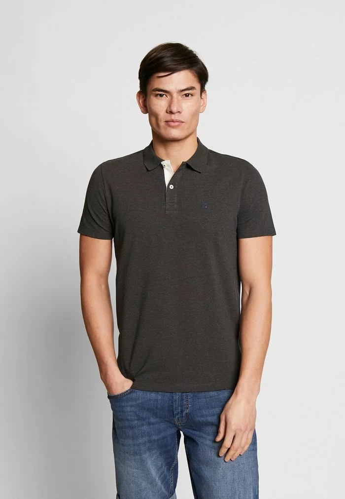 Selected Homme SLHLUKE SLIM FIT - Polo - Anthracite 1 Selected Homme SLHLUKE SLIM FIT - Polo - Anthracite