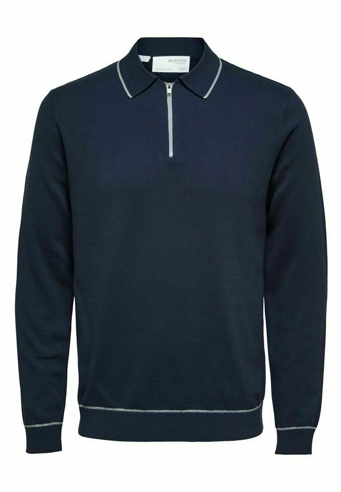 Selected Homme Polo - Navy Blazer 6 Selected Homme Polo - Navy Blazer – Image 6