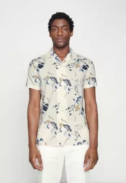 Selected Homme SLHREGVIGGO SHIRT - Chemise - Egret -Selected Homme Soldes Boutique 4d9155dab8e948858896d6da4e49a79f