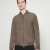Selected Homme ICONIC - Veste En Cuir - Morel