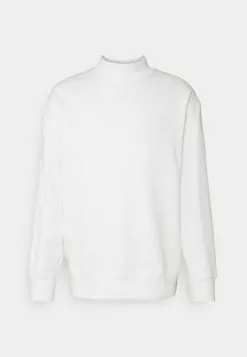 Selected Homme SLHLOOSEDAWSON HIGH NECK - Sweatshirt - Egret -Selected Homme Soldes Boutique 4e4e26a6feb54e919e132b6645b9bc04