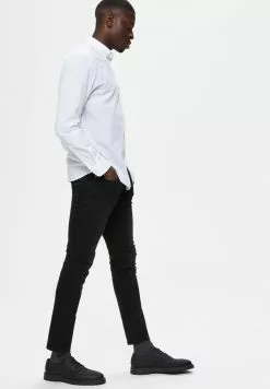 Selected Homme Jeans Skinny - Black Denim -Selected Homme Soldes Boutique 4e6b0acf5f6c40a7a60721d1d5c4b94d