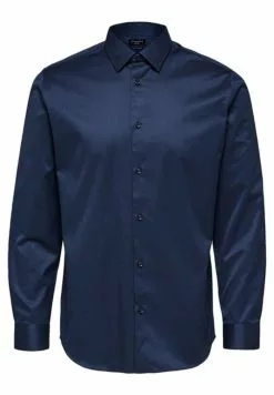 Selected Homme SLHSLIMPEN - Chemise Classique - Blue -Selected Homme Soldes Boutique 4f02ac11f499497493231f64989956ba