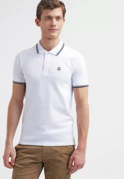 Selected Homme SHSEASON POLO - Polo - Bright White