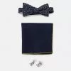 Selected Homme SLHJOHN BOWTIE GIFTBOX SET - Noeud Papillon - Dark Navy