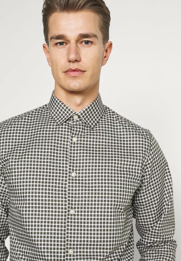 Selected Homme SLHSLIMNEW MARK - Chemise - Forest Night 4 Selected Homme SLHSLIMNEW MARK - Chemise - Forest Night – Image 4