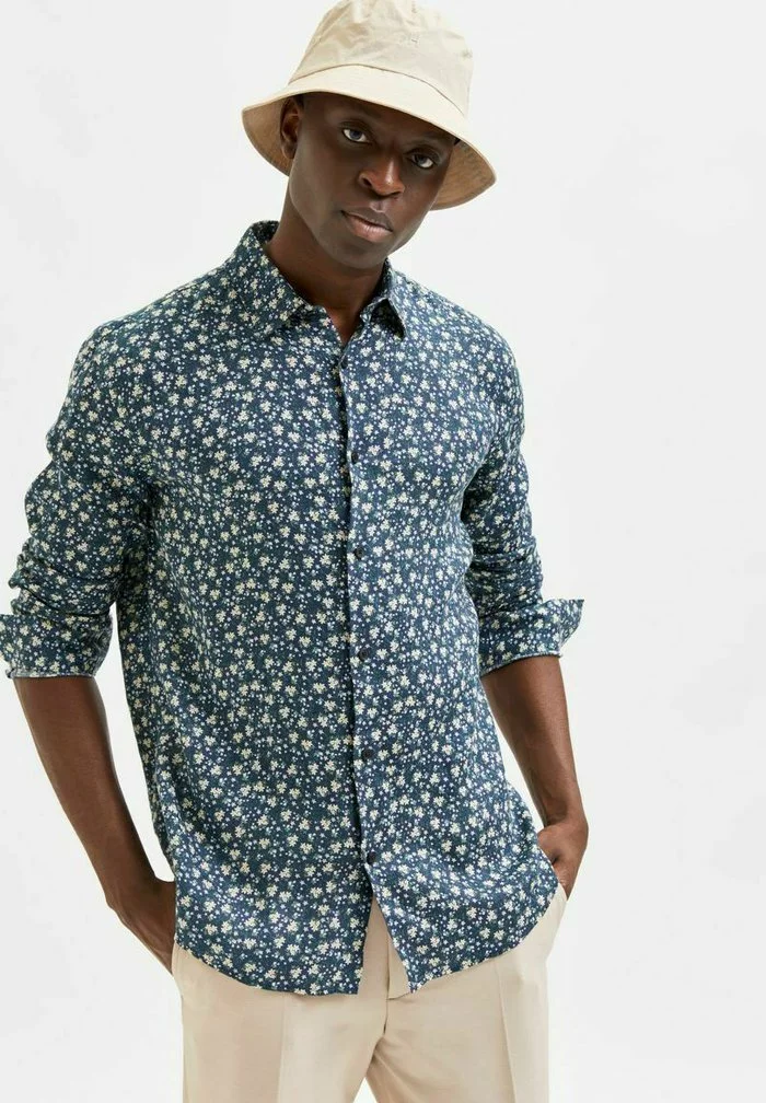 Selected Homme Chemise - Dark Blue 4 Selected Homme Chemise - Dark Blue – Image 4