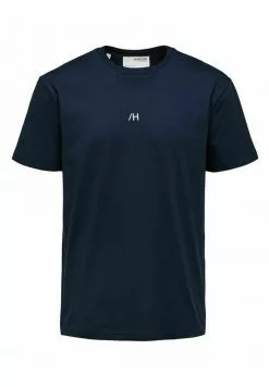 Selected Homme KURZE ÄRMEL - T-shirt Basique - Dark Sapphire -Selected Homme Soldes Boutique 50df2d116b074af38c68708be325f194