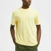 Selected Homme SLHRELAXCOLMAN O NECK - T-shirt Basique - Sunlight
