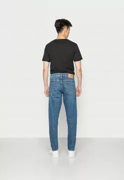 Selected Homme SLHSLIMTAPE TOBY - Jean Slim - Medium Blue Denim -Selected Homme Soldes Boutique 523d955885344e6783531aea1a8fb185