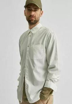 Selected Homme Chemise - White -Selected Homme Soldes Boutique 53339f0e1bb44139a8601ee609cde775