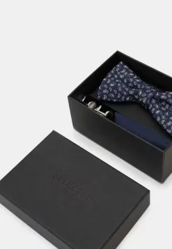 Selected Homme SLHJOHN BOWTIE GIFTBOX SET - Noeud Papillon - Dark Navy -Selected Homme Soldes Boutique 539d80deecc74e72a71d7dcb5dd878bd