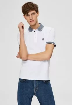 Selected Homme SLHTWIST - Polo - Bright White