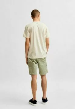 Selected Homme T-shirt Basique - Light Sand Melange -Selected Homme Soldes Boutique 54461f836f6947a68d4440675ec9a0e0