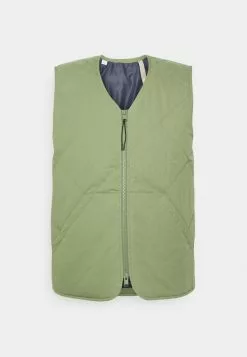 Selected Homme SLHBORDEN QUILTED GILET - Veste Sans Manches - Olivine