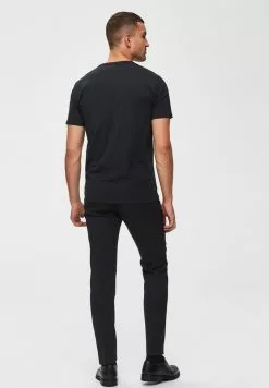 Selected Homme T-shirt Basique - Black -Selected Homme Soldes Boutique 545cef356e1c44eb91811ab74d6e0526