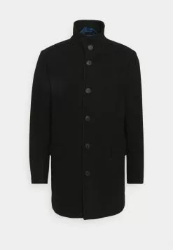 Selected Homme SLHMORRISON COAT - Manteau Classique - Black -Selected Homme Soldes Boutique 546c6e0f0e424986b9943a6bd97bc8a3