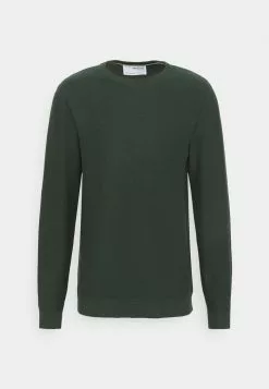Selected Homme SLHBRENT CREW NECK - Pullover - Darkest Spruce -Selected Homme Soldes Boutique 5517efae843f407daccda4ed53e0f1ec