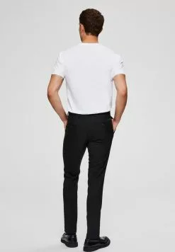 Selected Homme T-shirt Basique - Bright White -Selected Homme Soldes Boutique 5527a358f2f24a75987cfbf0aa475e5c