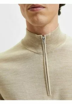Selected Homme Pullover - Simply Taupe -Selected Homme Soldes Boutique 5611483ee12e4526a1531ef24845b49a