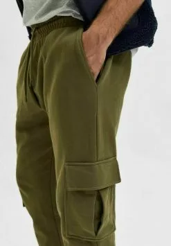 Selected Homme STRICK - Pantalon De Survêtement - Winter Moss -Selected Homme Soldes Boutique 56b5d279c0204ddcb413146899ccca48