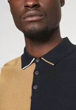 Selected Homme MASON BLOCK - Polo - Incense/oatmeal/sky Captain -Selected Homme Soldes Boutique 573452f6c5cf4987859c7aeebdc7bd82