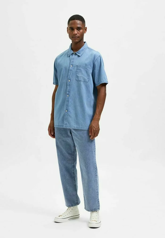 Selected Homme LÄSSIGES - Chemise - Blue Fog 2 Selected Homme LÄSSIGES - Chemise - Blue Fog – Image 2