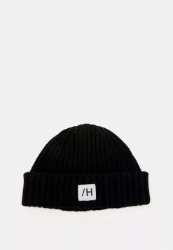 Selected Homme SLHHENRIK - Bonnet - Black