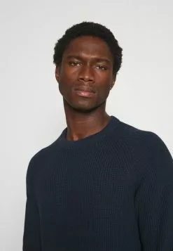 Selected Homme SLHIRVEN CREW - Pullover - Navy Blazer -Selected Homme Soldes Boutique 58b088254e41473e82065d036e99dce3