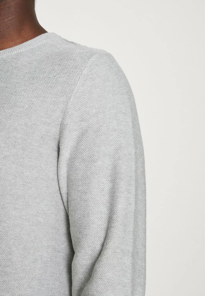 Selected Homme SLHBRENT CREW NECK - Pullover - Light Grey Melange 6 Selected Homme SLHBRENT CREW NECK - Pullover - Light Grey Melange – Image 6