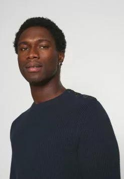 Selected Homme SLHIRVEN BUTTON CREW - Pullover - Black 9 Selected Homme SLHIRVEN BUTTON CREW - Pullover - Black -Selected Homme Soldes Boutique 593ec185ce654361b39358a18f3fa4bd