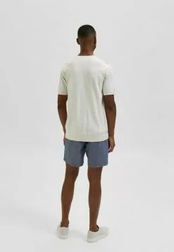 Selected Homme T-shirt Basique - Off White -Selected Homme Soldes Boutique 5a41e790ef1248c38d20a6eb25e52089
