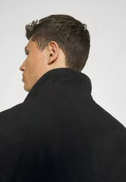 Selected Homme SLHICONIC - Veste En Cuir - Black -Selected Homme Soldes Boutique 5bea22566d6c47cda0101decf388263b