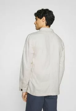 Selected Homme SLHWINSTED JACKET - Veste En Jean - Bone White -Selected Homme Soldes Boutique 5c613d1398e144b5be668dafa3f93566