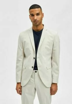 Selected Homme Blazer - Whitecap Gray -Selected Homme Soldes Boutique 5cdbf7fa1cd7451c904174f53afab5d2