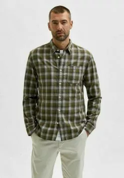 Selected Homme SLHSLIMARDEE - Chemise - Winter Moss