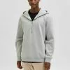 Selected Homme LÄSSIGES - Sweat à Capuche - Light Grey Melange