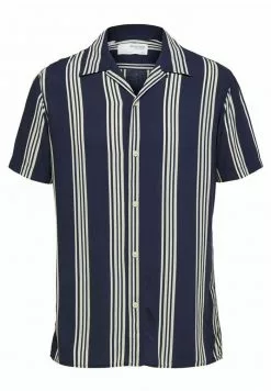 Selected Homme GESTREIFTES - Chemise - Dark Blue -Selected Homme Soldes Boutique 5ddf9b2014114f9c8f54793031105f3d