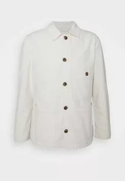 Selected Homme SLHWINSTED JACKET - Veste En Jean - Bone White -Selected Homme Soldes Boutique 5e58f4ae03a54b399b085ddb4aa632e6