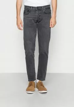 Selected Homme SLHSLIMTAPE TOBY - Jean Droit - Medium Grey Denim