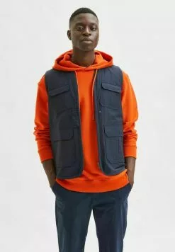 Selected Homme TAKTISCHE - Veste Sans Manches - Sky Captain