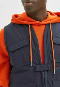 Selected Homme TAKTISCHE - Veste Sans Manches - Sky Captain -Selected Homme Soldes Boutique 5edddfa9890849a6baf0d385bba94956