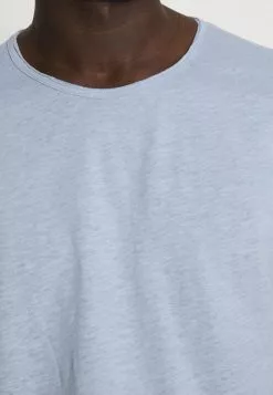 Selected Homme SLHMORGAN O NECK TEE - T-shirt Basique - Dream Blue -Selected Homme Soldes Boutique 5f1da28cde0849daa8106214a6eec1ce