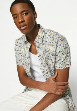 Selected Homme SLHSLIMELMANDER - Chemise - Bright White -Selected Homme Soldes Boutique 5f628e9b09fb450fa6d34a248867842e