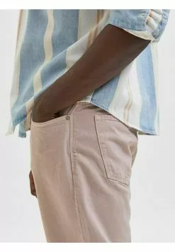 Selected Homme Jeans Fuselé - Fawn -Selected Homme Soldes Boutique 5f8ae2339a7848cb8f465458889d19d7